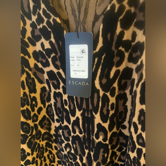 ESCADA Jersey midi dress, XL - Picture 2 of 11